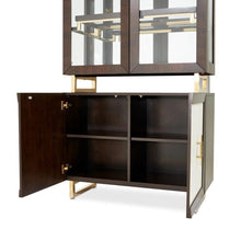 Load image into Gallery viewer, AICO Belmont Place Display Cabinet in Espresso
