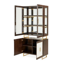 Load image into Gallery viewer, AICO Belmont Place Display Cabinet in Espresso
