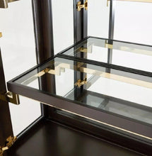Load image into Gallery viewer, AICO Belmont Place Display Cabinet in Espresso
