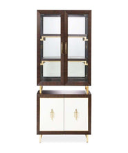 Load image into Gallery viewer, AICO Belmont Place Display Cabinet in Espresso
