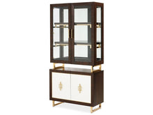 Load image into Gallery viewer, AICO Belmont Place Display Cabinet in Espresso image
