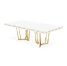 Load image into Gallery viewer, AICO Furniture Palm Gate Rectangular Dining Table in Cloud White image
