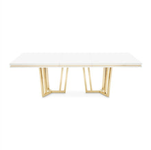 Load image into Gallery viewer, AICO Furniture Palm Gate Rectangular Dining Table in Cloud White
