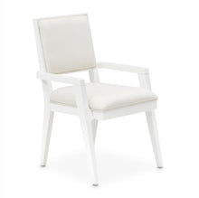 Load image into Gallery viewer, AICO Furniture Palm Gate Arm Chair (Set of 2) in Cloud White
