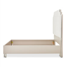 Load image into Gallery viewer, AICO Furniture Palm Gate King Upholstered Platform Bed in Clay
