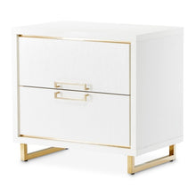 Load image into Gallery viewer, AICO Furniture Palm Gate Nightstand in Cloud White image
