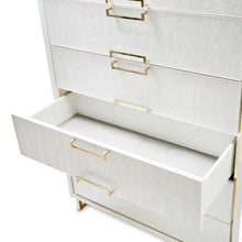 Load image into Gallery viewer, AICO Furniture Palm Gate 6 Drawer Chest in Cloud White
