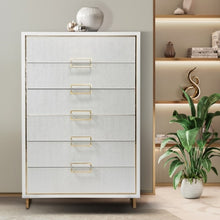 Load image into Gallery viewer, AICO Furniture Palm Gate 6 Drawer Chest in Cloud White
