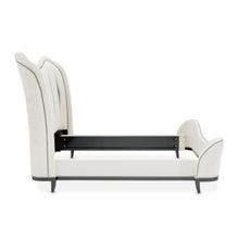 Load image into Gallery viewer, AICO Furniture Tuxedo California King Upholstered Bed in Piano Keyboard
