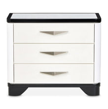 Load image into Gallery viewer, AICO Furniture Tuxedo Large Nightstand in Piano Keyboard
