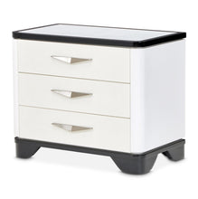 Load image into Gallery viewer, AICO Furniture Tuxedo Large Nightstand in Piano Keyboard image
