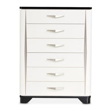 Load image into Gallery viewer, AICO Furniture Tuxedo 6 Drawer Chest in Piano Keyboard
