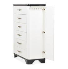 Load image into Gallery viewer, AICO Furniture Tuxedo 6 Drawer Chest in Piano Keyboard
