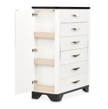 Load image into Gallery viewer, AICO Furniture Tuxedo 6 Drawer Chest in Piano Keyboard

