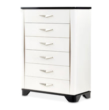 Load image into Gallery viewer, AICO Furniture Tuxedo 6 Drawer Chest in Piano Keyboard image

