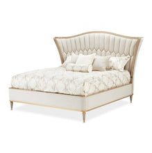 Load image into Gallery viewer, AICO Furniture St.Charles California King Upholstered Bed in Dove Gray image
