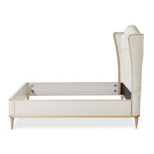 Load image into Gallery viewer, AICO Furniture St.Charles California King Upholstered Bed in Dove Gray
