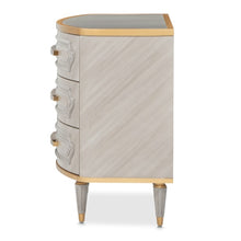 Load image into Gallery viewer, AICO Furniture St.Charles 3 Drawer Nightstand in Dove Gray
