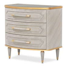 Load image into Gallery viewer, AICO Furniture St.Charles 3 Drawer Nightstand in Dove Gray image
