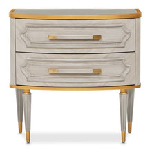 Load image into Gallery viewer, AICO Furniture St.Charles 2 Drawer Nightstand in Dove Gray
