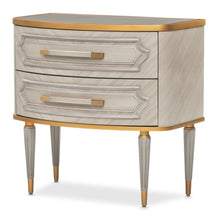 Load image into Gallery viewer, AICO Furniture St.Charles 2 Drawer Nightstand in Dove Gray
