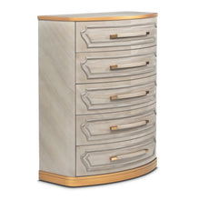 Load image into Gallery viewer, AICO Furniture St.Charles 5 Drawer Highboy Chest in Dove Gray
