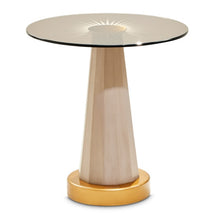 Load image into Gallery viewer, AICO Furniture St.Charles Chairside Table in Dove Gray image
