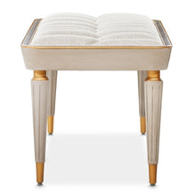 Load image into Gallery viewer, AICO Furniture St.Charles Accent Bench in Dove Gray
