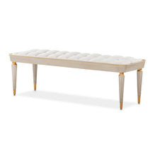 Load image into Gallery viewer, AICO Furniture St.Charles Accent Bench in Dove Gray image
