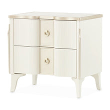 Load image into Gallery viewer, AICO Furniture La Marisia Nightstand in Creamy Pearl
