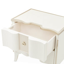 Load image into Gallery viewer, AICO Furniture La Marisia Nightstand in Creamy Pearl
