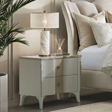 Load image into Gallery viewer, AICO Furniture La Marisia Nightstand in Creamy Pearl
