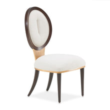 Load image into Gallery viewer, AICO Furniture Camellia Field Side Chair (Set of 2) in Warm Pecan
