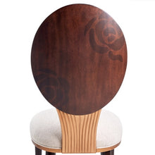 Load image into Gallery viewer, AICO Furniture Camellia Field Side Chair (Set of 2) in Warm Pecan
