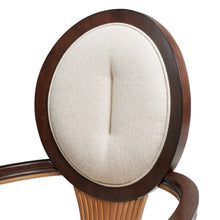 Load image into Gallery viewer, AICO Furniture Camellia Field Arm Chair (Set of 2) in Warm Pecan
