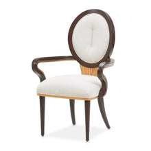 Load image into Gallery viewer, AICO Furniture Camellia Field Arm Chair (Set of 2) in Warm Pecan image
