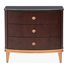 Load image into Gallery viewer, AICO Furniture Camellia Field Nightstand in Warm Pecan

