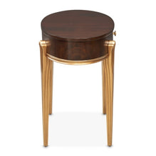 Load image into Gallery viewer, AICO Furniture Camellia Field Vanity Desk in Warm Pecan

