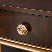 Load image into Gallery viewer, AICO Furniture Camellia Field Vanity Desk in Warm Pecan
