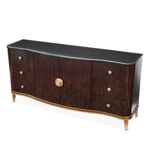 Load image into Gallery viewer, AICO Furniture Camellia Field Dresser in Warm Pecan
