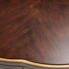 Load image into Gallery viewer, AICO Furniture Camellia Field End Table in Warm Pecan
