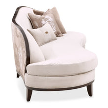 Load image into Gallery viewer, AICO Furniture Camellia Field Asymmetrical Sofa in Warm Pecan
