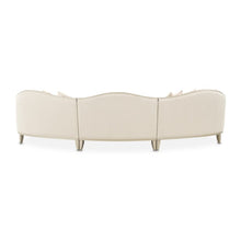 Load image into Gallery viewer, AICO Furniture Camellia Field RAF Loveseat Linen in Caramel
