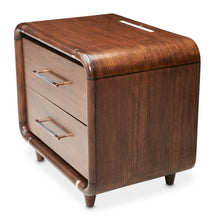 Load image into Gallery viewer, AICO Furniture Mason Park Nightstand in Umber
