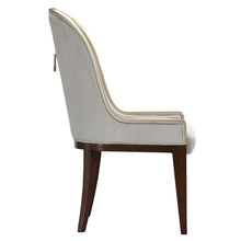 Load image into Gallery viewer, AICO Furniture Houston Assmebled Side Chair (Set of 2) in Walnut
