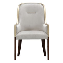 Load image into Gallery viewer, AICO Furniture Houston Assmebled Arm Chair in Walnut
