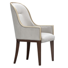 Load image into Gallery viewer, AICO Furniture Houston Assmebled Arm Chair in Walnut
