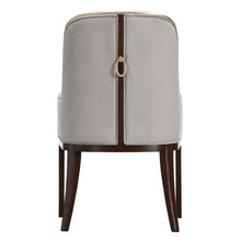 Load image into Gallery viewer, AICO Furniture Houston Assmebled Arm Chair in Walnut
