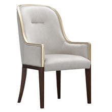 Load image into Gallery viewer, AICO Furniture Houston Assmebled Arm Chair in Walnut image
