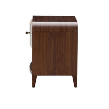 Load image into Gallery viewer, AICO Furniture Houston Small Nightstand in Walnut
